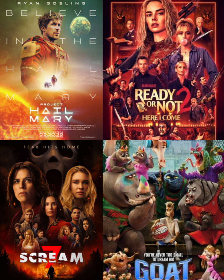 February & March 2026 Movies: Every New Film Hitting Theaters This Spring